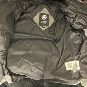 Canada Goose Men's Charcoal Puffer Jacket